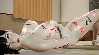 又一个饥渴宝贝在3D卡通中内射