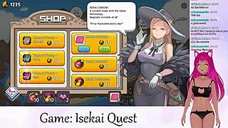 Lewdneko plays isekai quest