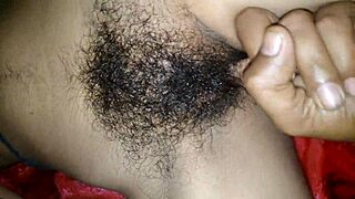 Indian Bhabi’s Beautiful Pussy Gets Fast Interracial Fingering