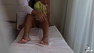 Latina Amateur Fucks Massage Therapist in Flagrante