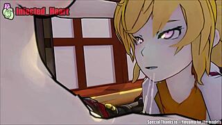 yang blowing ruby's cock deepthroat style?