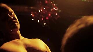 Nacho eats and fingers shaved pussy of tattooed latina Ena before doggystyle fuck.