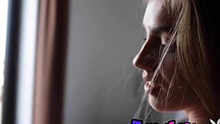 i’m stunned showing off my huge natural boobs as german newcomer anastasia. never felt so bare and petite before!