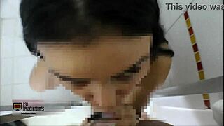 I fucked my latina stepsister hard, she sucked cock deepthroat and squirted creampie