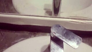 Young gay man masturbates in private session