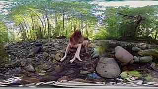 yanks amateurs ana molly and belle having lesbian fun outdoors with pussy fingering masturbation cum redhead shaved pussy