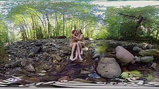 yanks amateurs ana molly and belle having lesbian fun outdoors with pussy fingering masturbation cum redhead shaved pussy