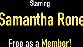 Samantha Rone Bent Over For Blowjob Pussy Big Tits Handjob Dirty Talk Clit Deepthroat Wet!