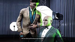 fashion business features monica in a steamy model photoshoot scene.