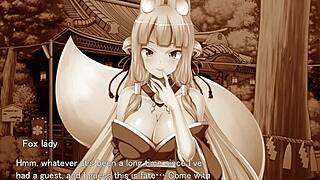 I play with fox girl for ejaculation time