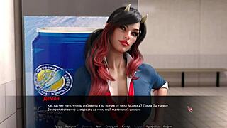 blonde wife licks pussy in public ffm outdoor action with big cock gameplay! 😘