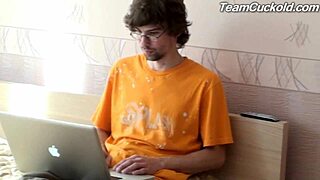 cuckold - boring hubby gets cuckolded by his wife