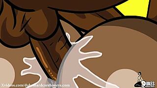 Big Booty Black Bbw Take Huge Cock Up Her Ass!