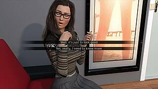 Big City Pleasures: Earning Money by Posing for Sexy Brunette Photographer Cassie