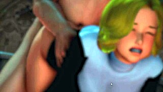 Beautiful anime babes in bondage in this porn video