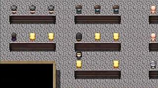 Passion of sister Christina involving group activities and games in anime style