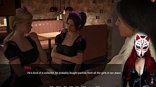 Kate 11 Cosplay Maid In Stockings And Redhead Costume