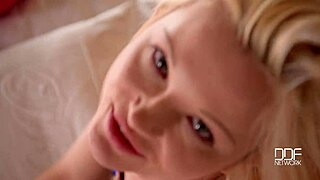 Wow, Zazie Skymm Fills Her Sweet Pink Pussy With Purple Toy!