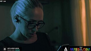 Wow! Busty Christina Shine Plays with Tits and Pussy in Sexy Stockings!