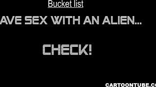 I Fuck Alien's Pussy Hard.