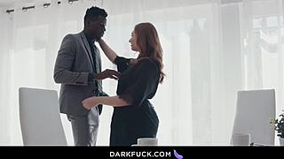 Horny Skylar begs for the huge black cock to penetrate her tight ass in this interracial anal scene.