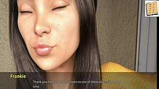 3D animated cheerleaders seduce John in erotic video