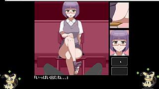 Playing this hentai game, fucking in school with a big tit slut, all scenes! 😍