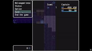 Asian beauty gets cummed on in space zombie hentai game