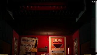 fnaf hentai parody with freaky five nights action