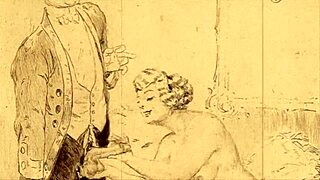 vintage erotic drawings, those retro cartoons and anime hentai vibes