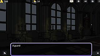 Cartoon porn with anal and oral sex in a brothel