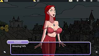 Cartoon porn with anal and oral sex in a brothel