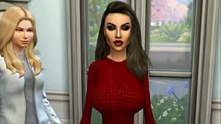 Married couple’s wife has an affair with her father-in-law in The Sims 4