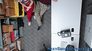 18岁小偷妹被抓现行猛操