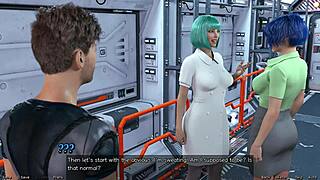 Stranded in space 4 - hot indian milf fucks in outfit