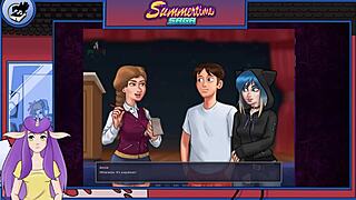 The story continues in summertime saga part 16 with new elements