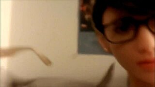 Preparing sexy Asian fuck doll for hardcore banging.