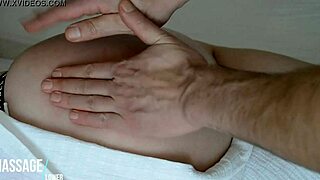 Vacuum Massage Turns Hot for European Babe's Booty