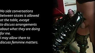 House rules for sissies how should a proper sissy act when she is on sissy training at my place