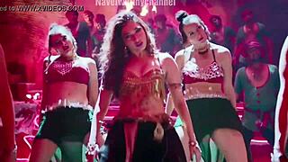tamanna and zara swing together, their gorgeous deep navels shaking in this adorable performance.