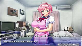 i'm groping her in apartment of love ep 5, but it's hentai anime