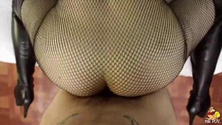 Busty Larkin Love Engages In Hardcore POV Fucking, Bent Over In Lingerie For Doggystyle And Blowjob