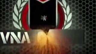 Milf Vicky Vette performs a boobjob leading to a cumshot on her tits.