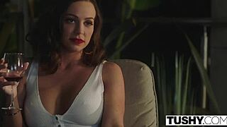 yo, check out abigail mac's wild anal ride with tushy in the kitchen and beyond!