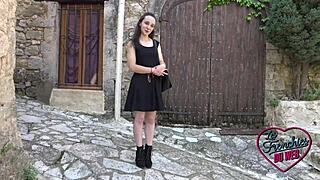 amandine follows naughty marie into wild fun