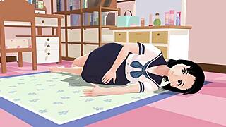 Mia Feels Excited In Her Sailor Uniform Gravure