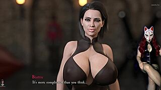 shadows 12 - milf gets creampied in rough bdsm dungeon with latex anime vibes