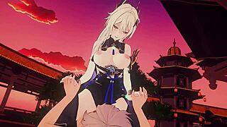 watch me ride in cowgirl dominance, giving handjob and squirting all over the place