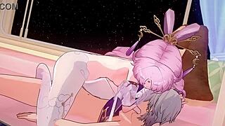 watch me ride in cowgirl dominance, giving handjob and squirting all over the place