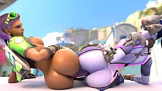 overwatch hentai compilation packed with action